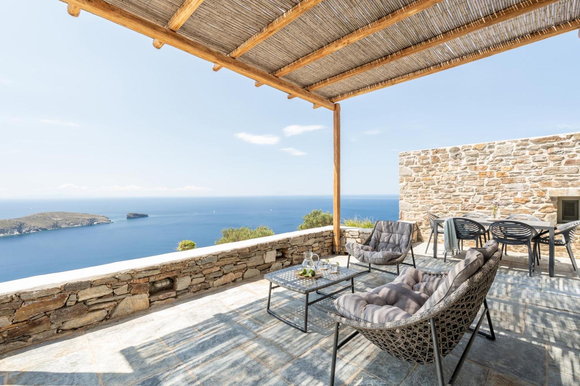 Ammoa Panorama Villa Sotiras Eksteriør bilde