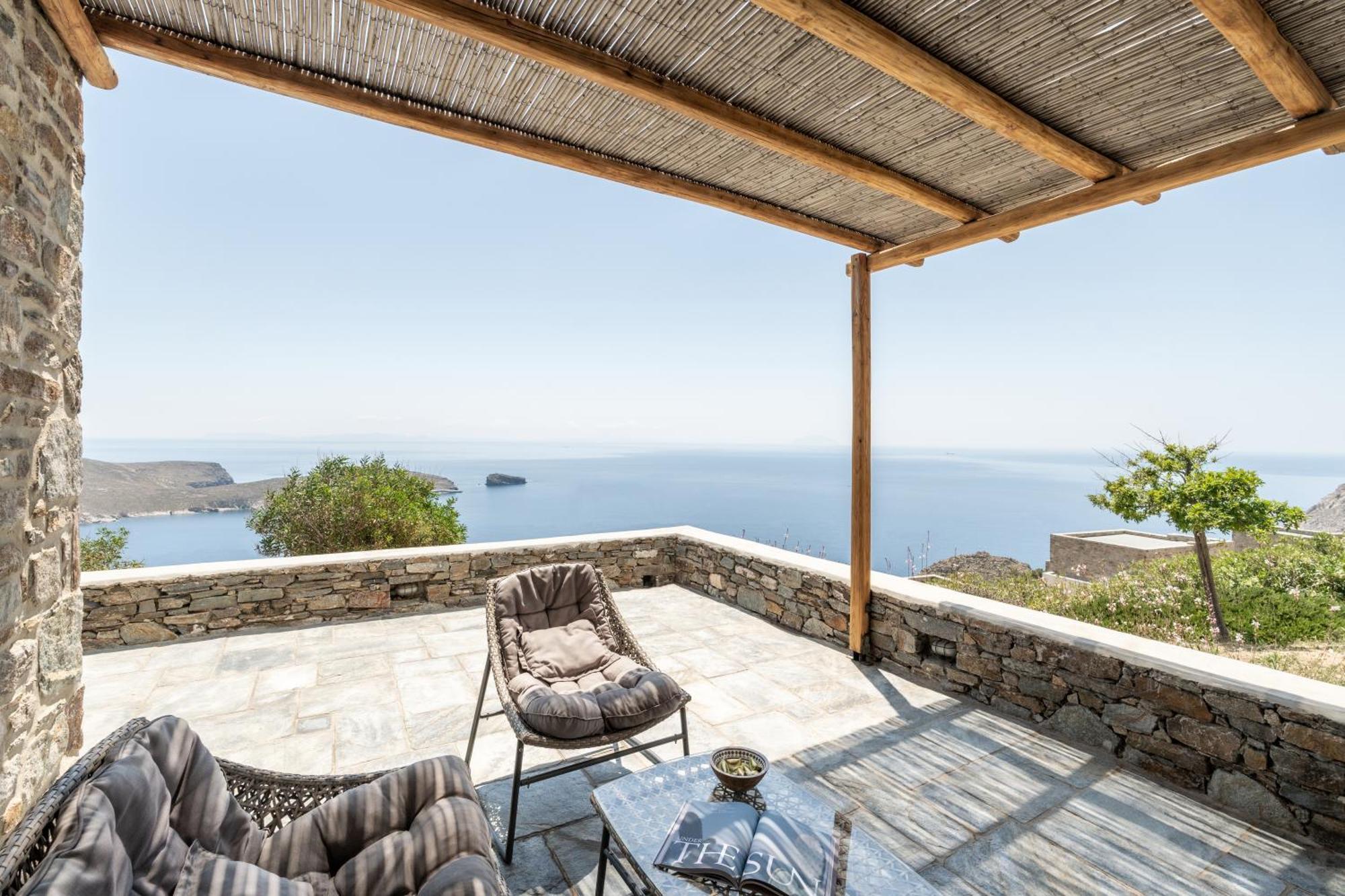 Ammoa Panorama Villa Sotiras Eksteriør bilde